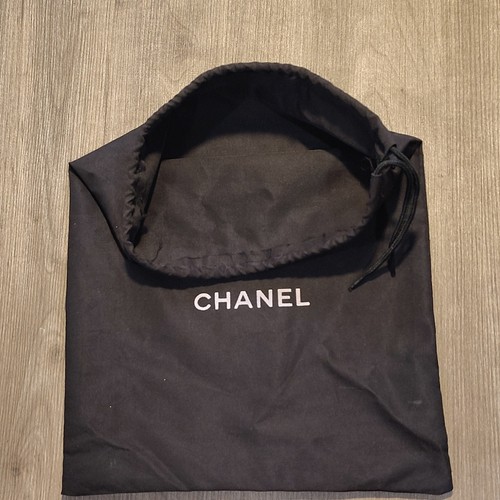 Chanel brown logo drawstring - chanel,