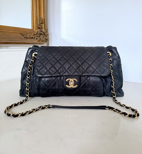 Chanel xxl leather black - leather,