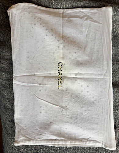 Chanel white polka - chanel, woven