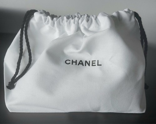 Chanel drawstring white dust - chanel,