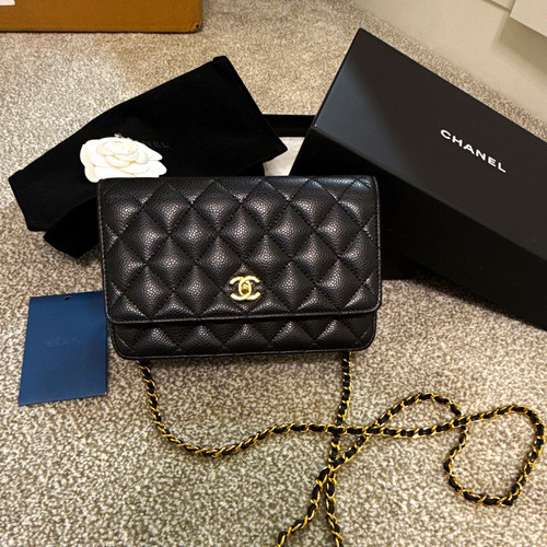Chanel wallet chain woc - on,