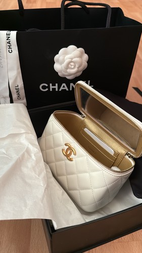 Chanel vanity bag - box, dust