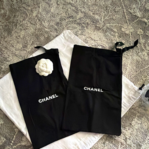 Chanel black white - black/white, solid