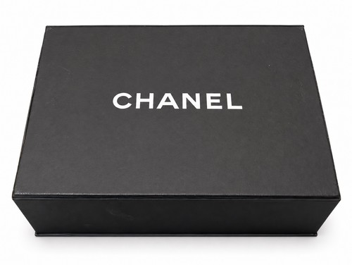 Chanel black designer - black, box