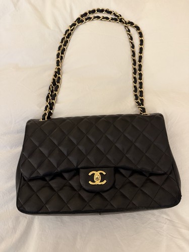 Chanel black timeless classic - black,
