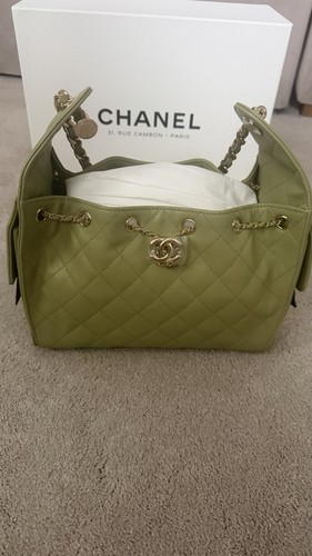 Chanel small green - 25, in