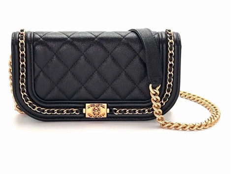 Chanel phone holder with - chanel,
