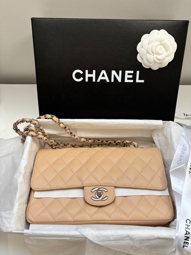 Chanel double flap bag caviar - double,