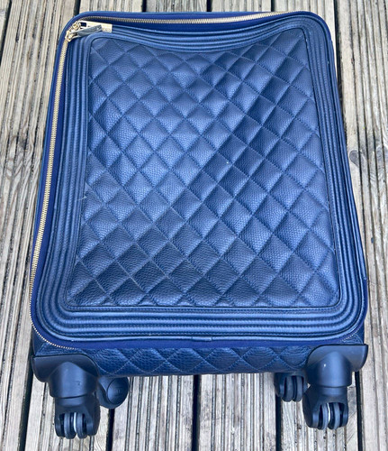 Chanel navy quilted soft - chanel,