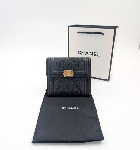 Chanel boy black gold - chanel,