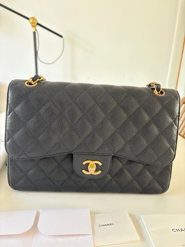 Genuine chanel large classic - chanel,