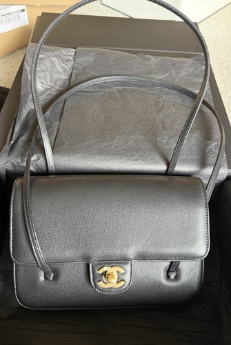 Chanel black flap - chanel,