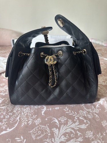 Chanel bag black - bag,