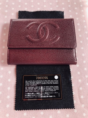 Chanel tri fold - chanel, caviar