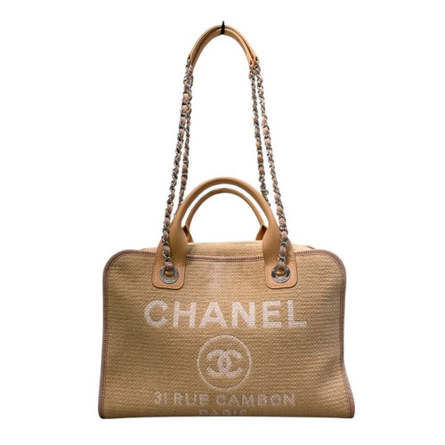 Chanel deauville bowling bag - deauville,