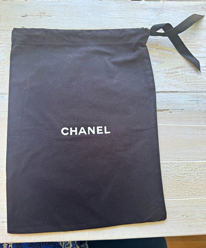 Chanel black drawstring - chanel,
