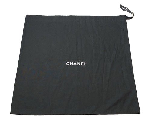 Chanel black drawstring - chanel, dust