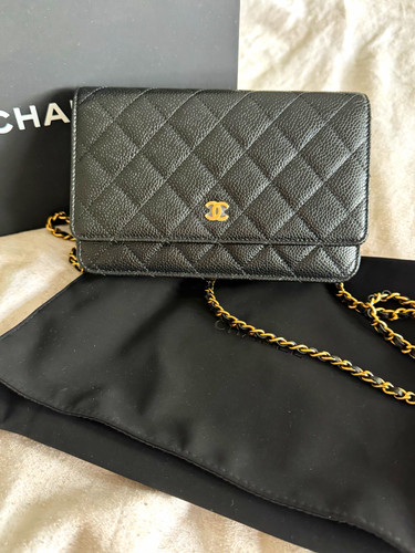 Chanel wallet chain caviar - wallet,