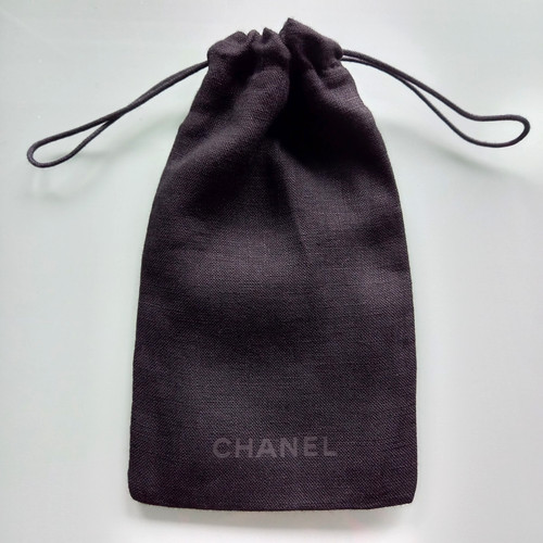 Chanel linen black - chanel, drawstring