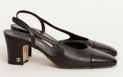 Chanel slingback heel - chanel,