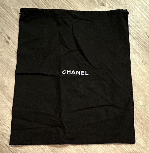 Chanel black drawstring - black,