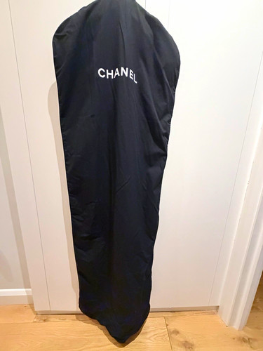 Chanel black soft cotton